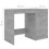 VidaXL vidaXL Desk Concrete Grey Engineered Wood Workstation Office Computer Table 9