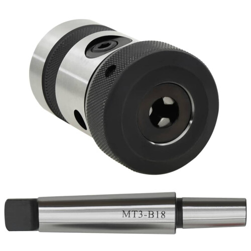 VidaXL vidaXL Tapping Chuck B18 with MT3 Shank for Internal Thread M3-M16 Hardware 1