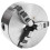 VidaXL vidaXL 3 Jaw Self-Centering Lathe Chuck 160mm Steel front Mount Engineer Tool 1