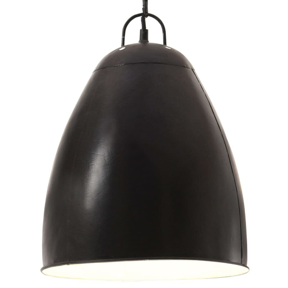 Vidaxl Industrial Hanging Lamp 25 W Round 32 Cm E27 Ceiling Black/Light