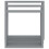 VidaXL vidaXL Würfelregale 3 Stk. Grau MDF 5