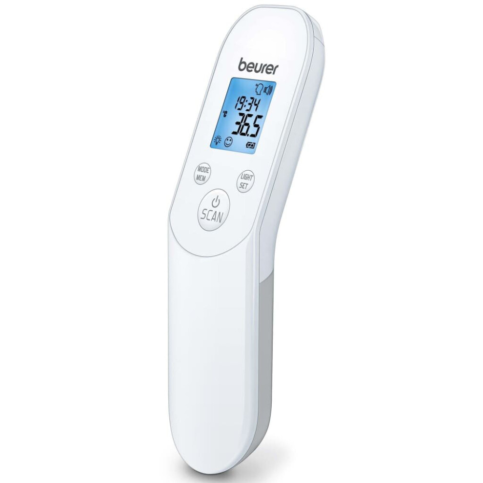 Beurer Thermometer Ft 85 White Non-Contact Digital Infrared For Baby And Adult