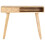VidaXL vidaXL Solid Mango Wood Dressing Table Bedroom Wooden Makeup Desk Vanity Table 4
