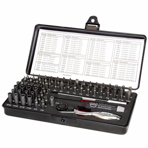 Wiha Wiha ESD Micro-bit Set, 66 Piece (inc. Case)