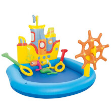 Bestway Inflatable Play Centre Tugboat 140x130x104cm Multicolour Kids Pool Toy