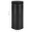 VidaXL vidaXL Automatic Sensor Dustbin 80L Carbon Steel Black Kitchen Waste Dust Bin 7