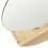 VidaXL vidaXL Solid Pinewood Wall Mirror 35 cm Wall-mounted Mirror Home Decoration 5