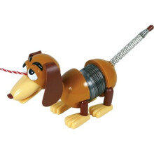 Just Play Disney och Pixar Toy Story Slinky Dog Jr Dragleksak, Leksaker för 3-åriga Barn