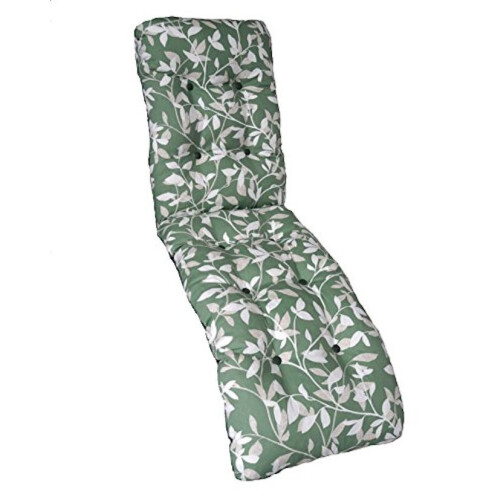 Thick Replacement Garden Recliner Relaxer Chair Cushion Glen Green Leaf