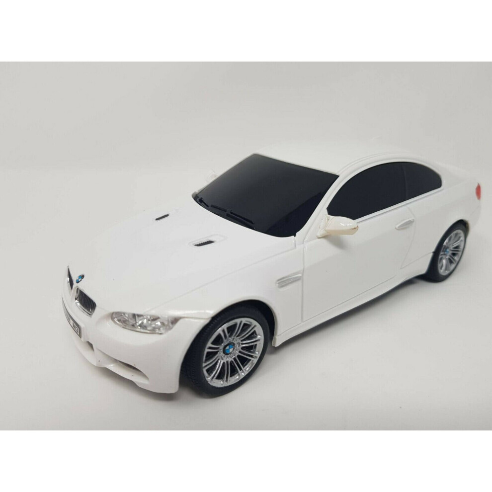 BMW M3 Radio Remote Control Car White 1/24 Scale LED LiGHTS