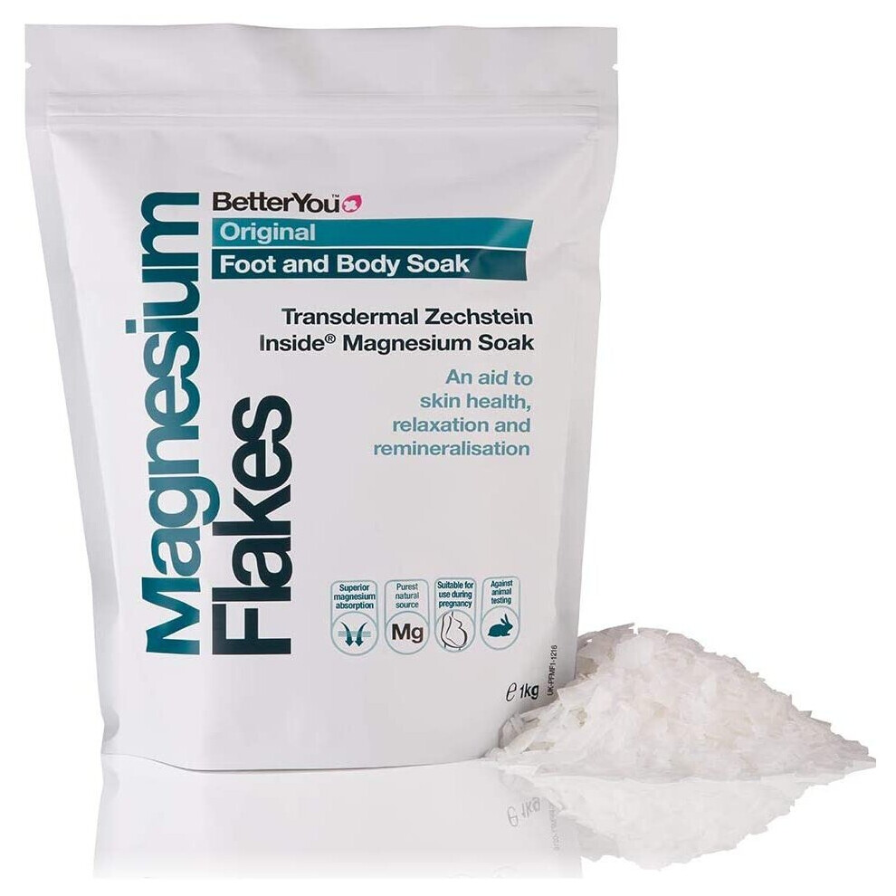 BetterYou Original Magnesium Flakes,1kg