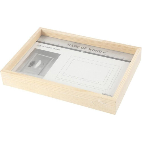 Picture Frame Double Wood A4 Depth 4.5 Cm, CC 56128 1