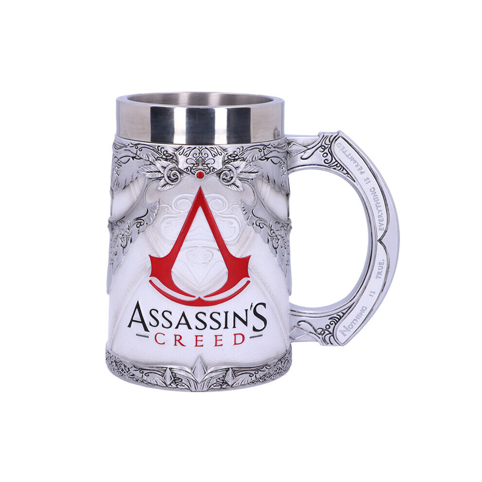 Nemesis Now Tankard Assassin's Creed White Gaming Drinking Giftware