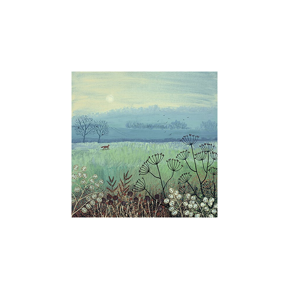 Jo Grundy (Misty Morning) 40 x 40 x 4cm Canvas Print