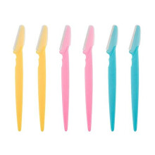 ILLUVA Eyebrow Razors Facial Hair Remover Shaver Trimmer Shaper, Exfoliating Dermaplaning Tool for Women and Men 6 Pcs