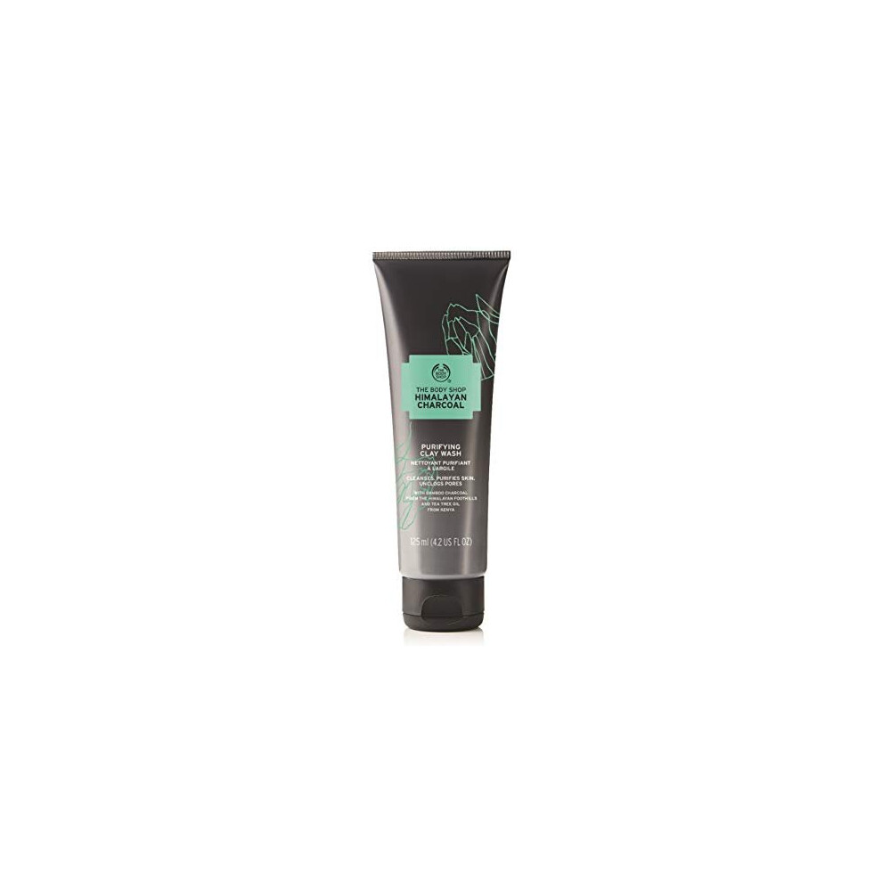 The Body Shop Himalayan Charcoal Purifying Clay Wash - 125ml