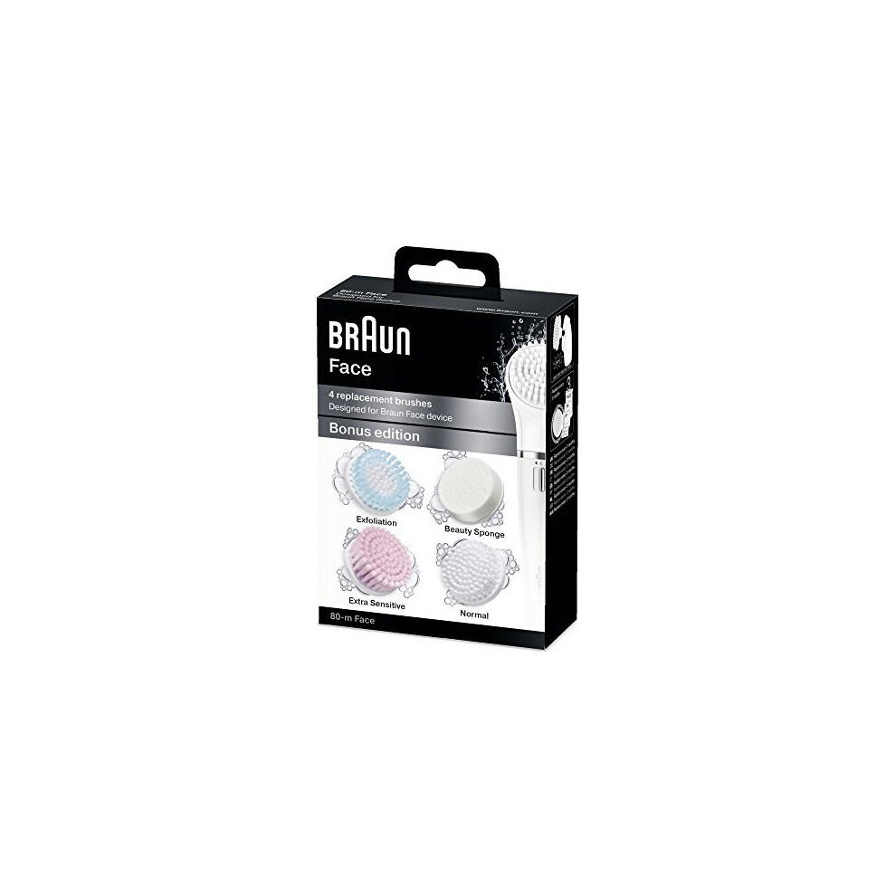 Braun SE80 Silk Epil Face Extra Multi-Pack Refills - Pack of 4