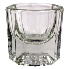 Julienne Eyelash and Eyebrow Tint Mixing Dappen Glass Dish
