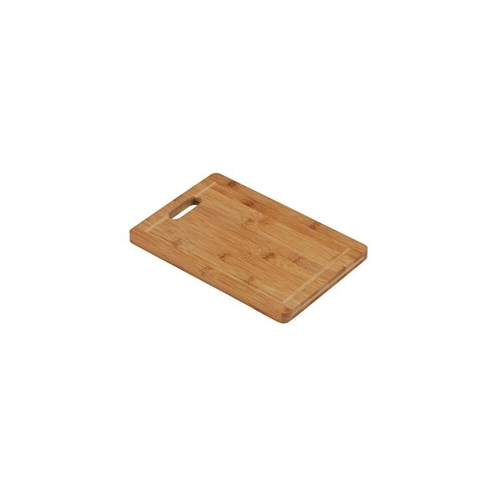 Premier Housewares Chopping Board with Handle, 30 x 20 cm - Bamboo