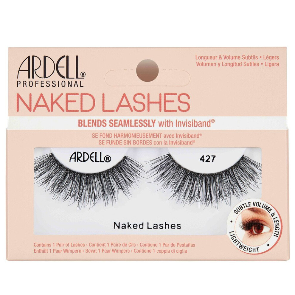 Ardell Naked Lashes No 427 with Fluffy Ends - Invisible Band - Reusable