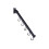 16.5 in. 5 Hook Pipe Line Waterfall, Matte Black 1