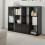 Ikea KALLAX Shelving unit, Black-Brown 12 Cube Bookcase Storage 112x147 cm 4