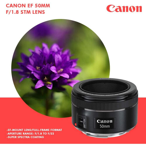 Canon Canon EF 50mm f/1.8 STM Σετ φακού με φίλτρα 2