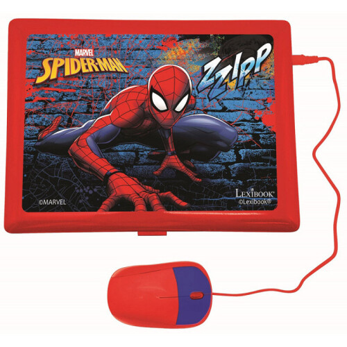 LEXIBOOK JC598SPi2 Spiderman Educational and Bilingual Laptop 2