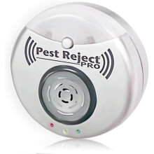 Pest Reject Ultrasonic Pest Repeller Pro, As Seen on TV, Ultrasonic Rodent Repellent, Insects, Mosquitoes, Flies and Cockroaches,