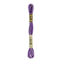 DMC Mouline floss/skein for sewing/embroidery - 8 metres - 52 - Purples