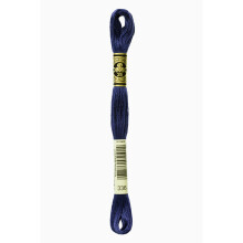 DMC Mouline floss/skein for sewing/embroidery - 8 metres - 336 - Navy Blue