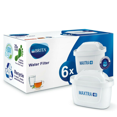 6pk BRITA Maxtra+ Water Filter Cartridges