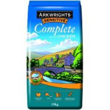 Arkwrights Sensitive Grain Free Hypoallergenic Chicken Dog Food 15kg for Working Dogs S/154 - 22% Protein - Wheat Free
