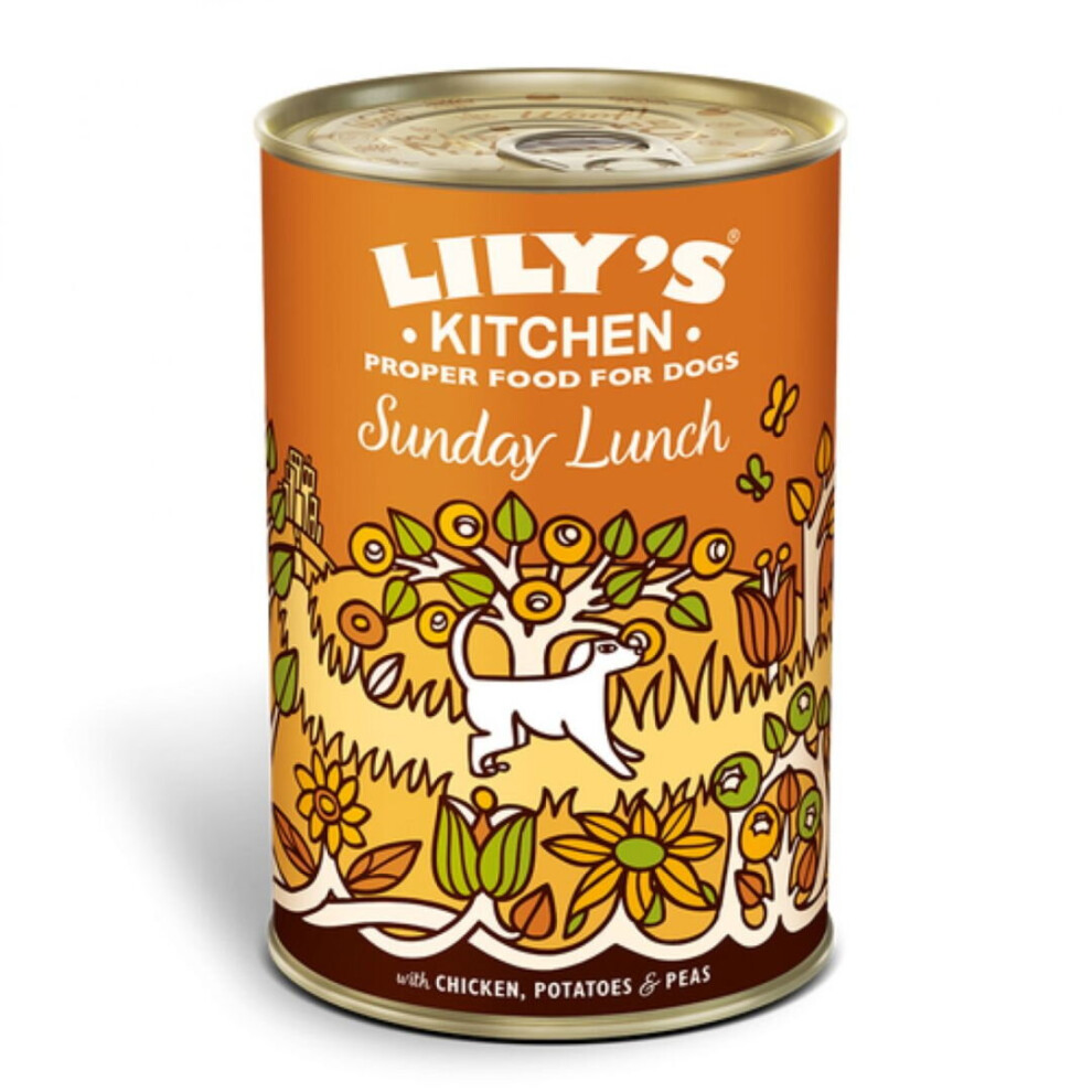 Lily's Kitchen Wet Dog Tin Senior Recipe 400G (Pack Of 6)