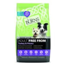 Burns Adult & Senior Free From Turkey & Potato 6kg