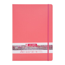 Luonnoslehtiö / Sketch Book - A4-koko (21x29,7cm) - 80 arkkia - 140g - koralli - Royal Talens