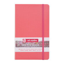 Cuaderno de bocetos 13x21cm - 80 hojas - 140g - coral - Royal Talens
