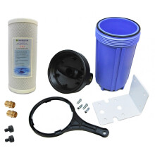 Finerfilters High Capacity 10" Jumbo Pond Dechlorinator with Hozelock fittings