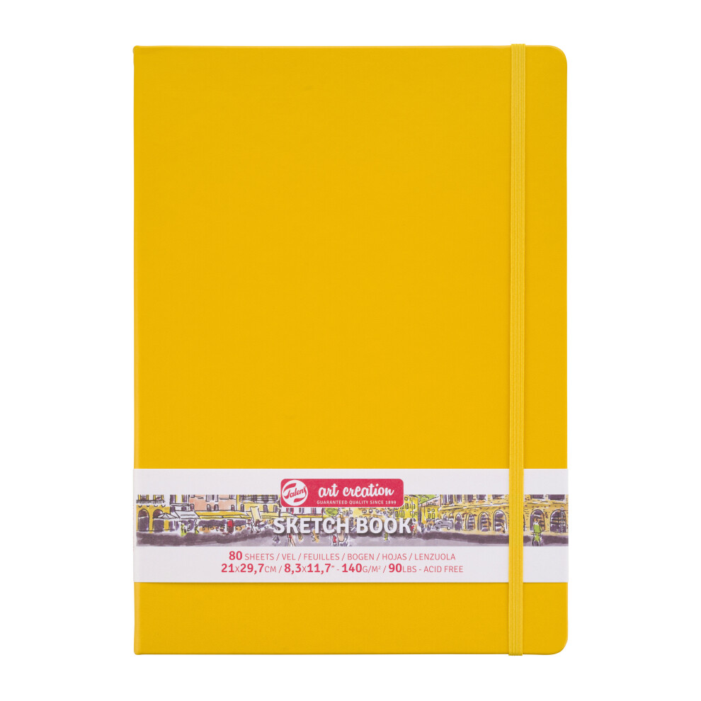 Talens Art Creation Sketchbook Golden Yellow 21 x 30 cm, 140 g, 80 pages