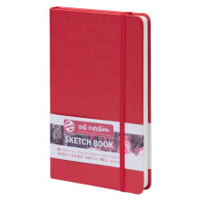 Cuaderno de bocetos 13x21cm - 80 hojas - 140g - rojo - Royal Talens