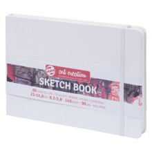 Talens Art Creation Sketchbook White 14,8X21 cm, 140 Grams
