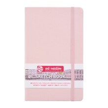 Cuaderno de bocetos 13x21cm - 80 hojas - 140g - rosa - Royal Talens