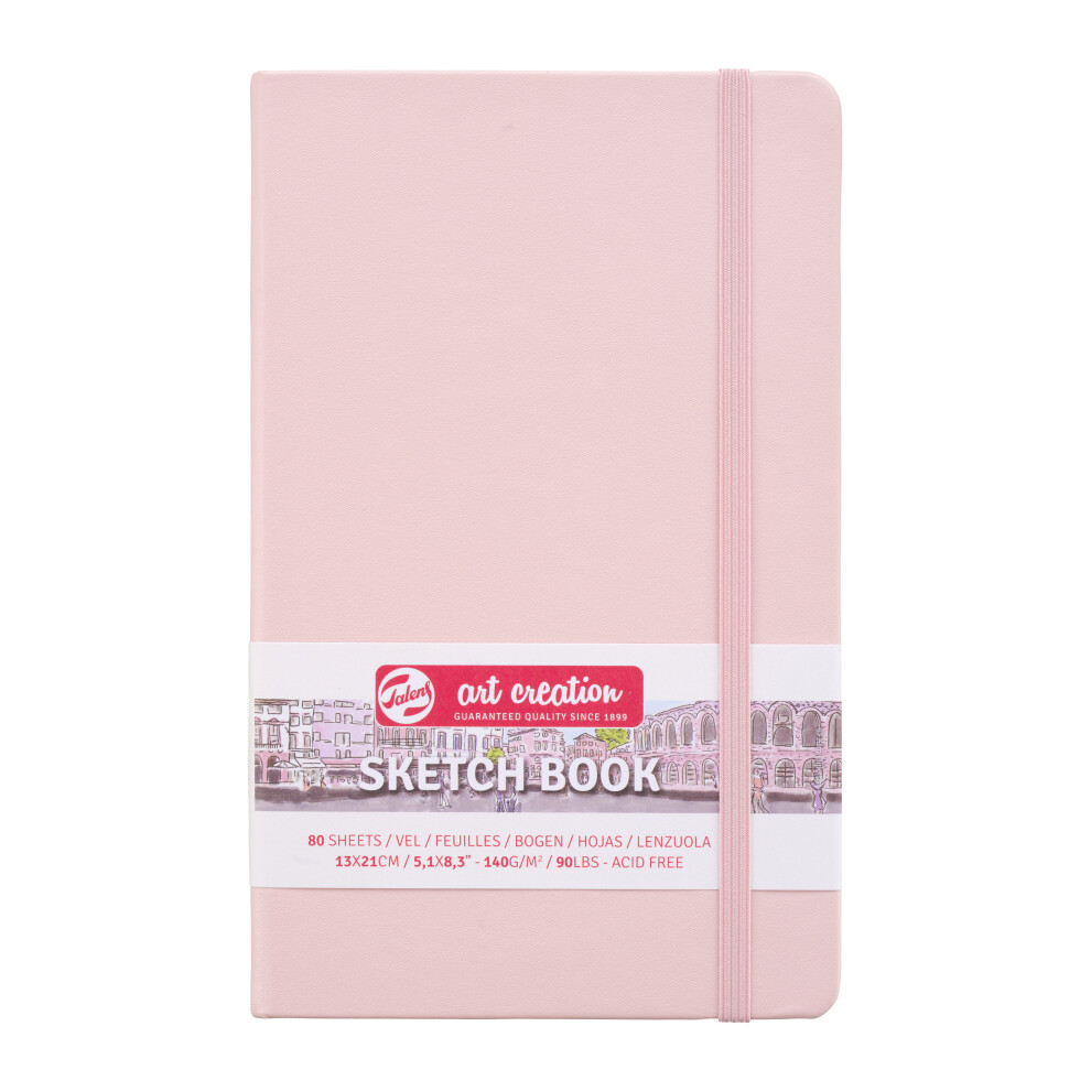 Talens Art Creation Sketchbook Pastel Pink 13 x 21 cm, 140 g, 80 pages