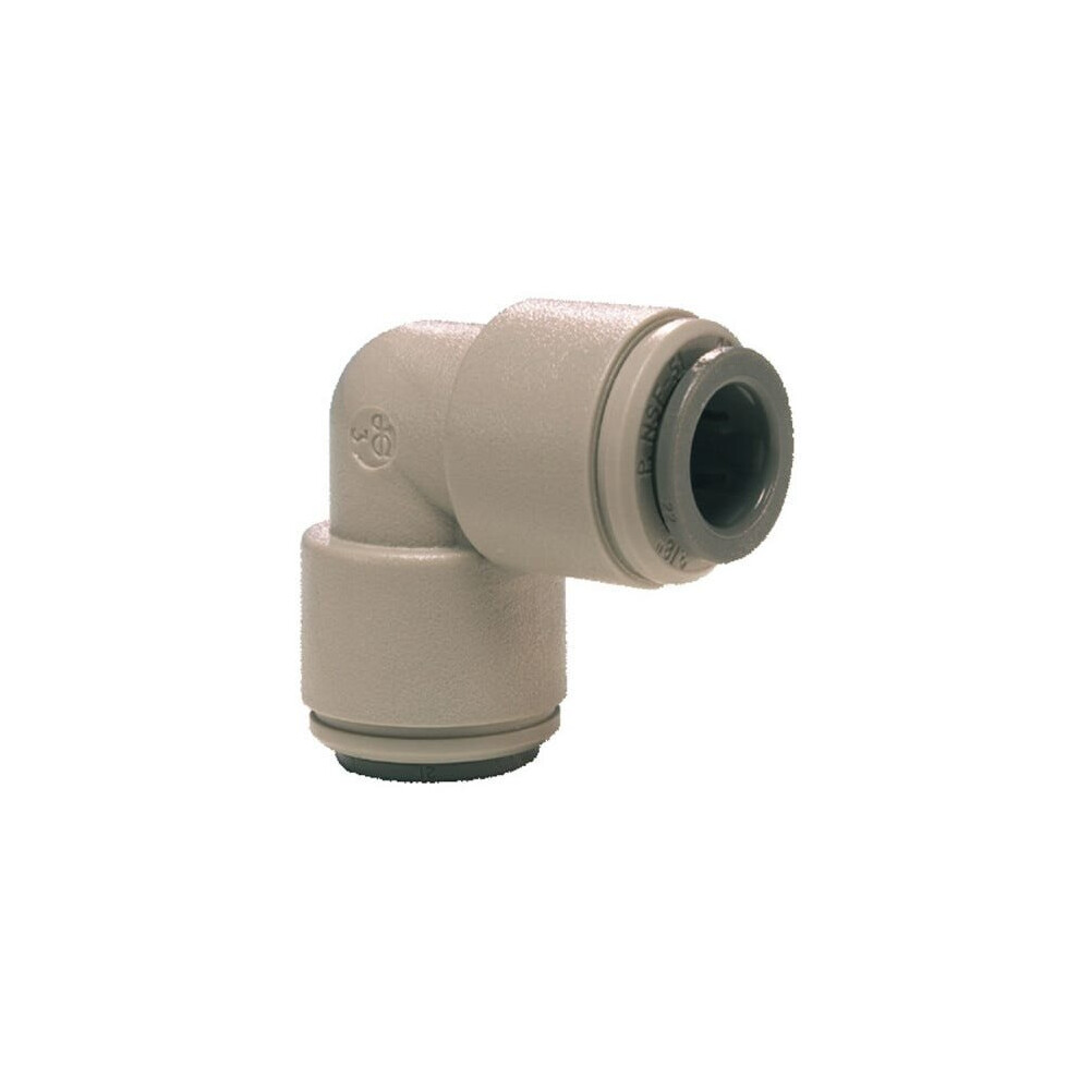 Equal Elbow Connector 3/8" Pushfit X 3/8" Pushfit John Guest - Pi0312s 5060513516295
