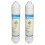 Aqua Quality Under Sink Replacement Water Filters (2 Pack) 1