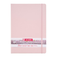Sketchbook / Cuaderno de bocetos - Formato A4 (21x29,7cm) - 80 hojas - 140g - rosa - Royal Talens