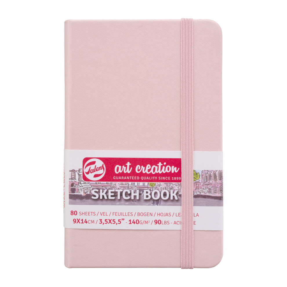 Talens Art Creation sketchbook Pastel Pink 9X14 140 g