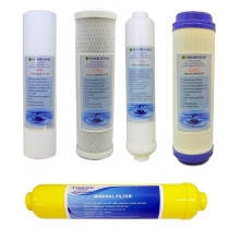 Finerfilters 6 Stage Domestic Reverse Osmosis Drinking Water Replacement Filter Pack