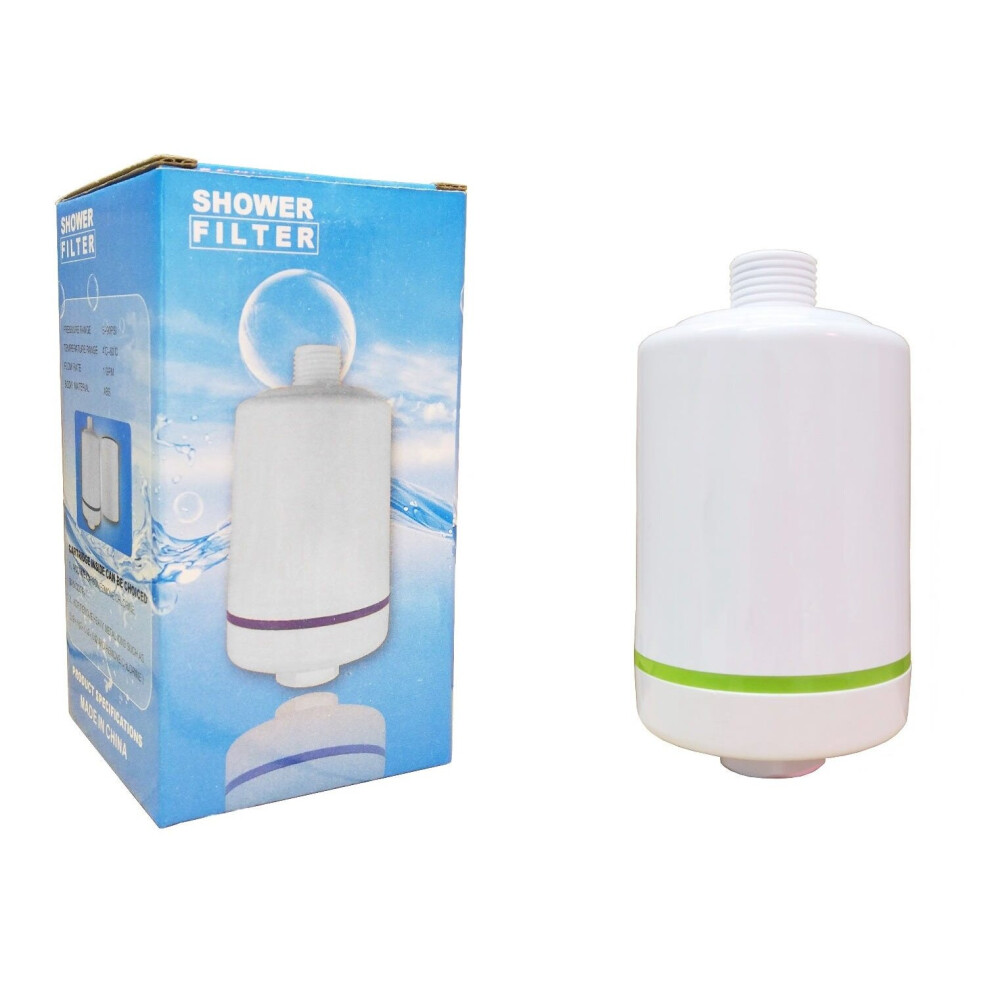 Finerfilters Shower Filter In White 5060513511740