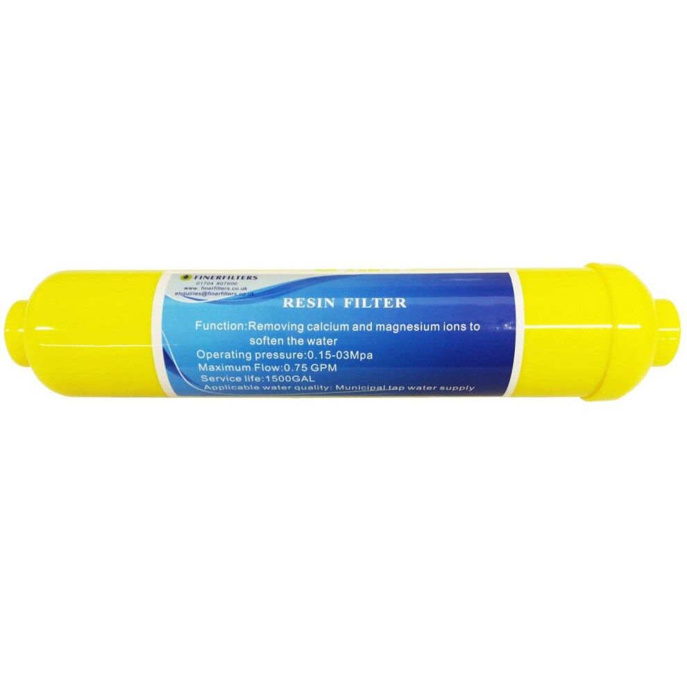 Finerfilters Resin In-Line Water Filter